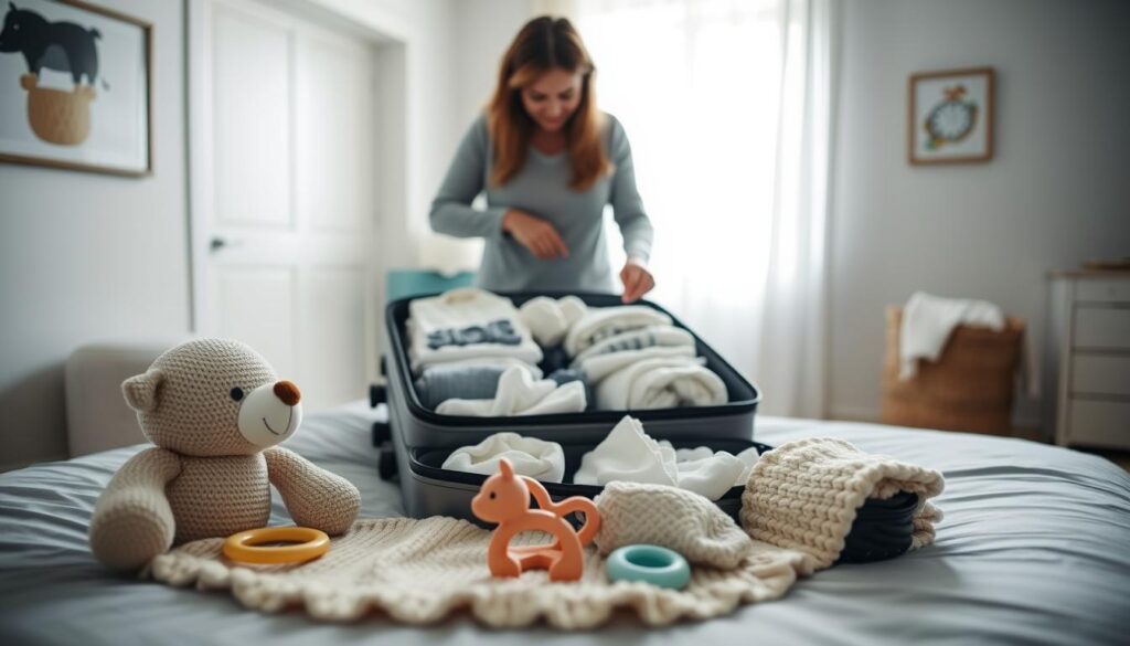 Packing Techniques for Baby Comforts