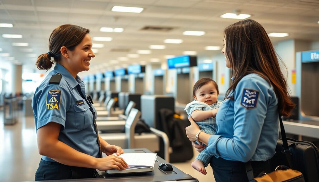 TSA rules for flying with kids