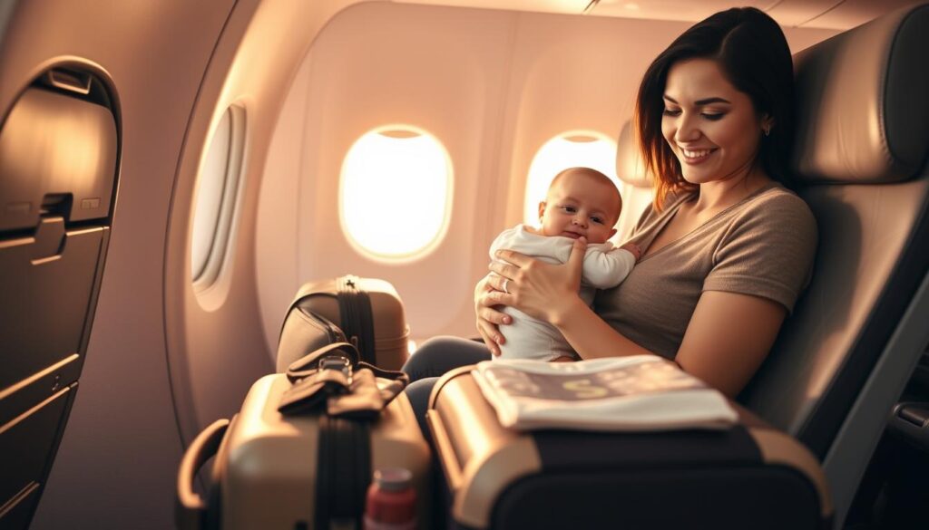 airplane travel tips for moms
