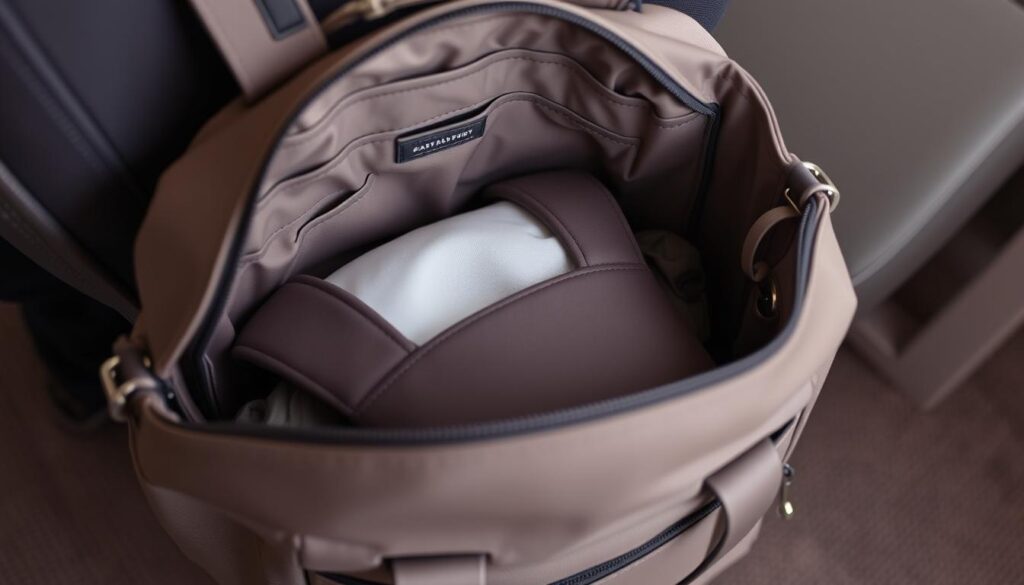 baby carrier storage