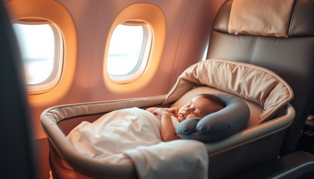 baby sleep strategies on flights