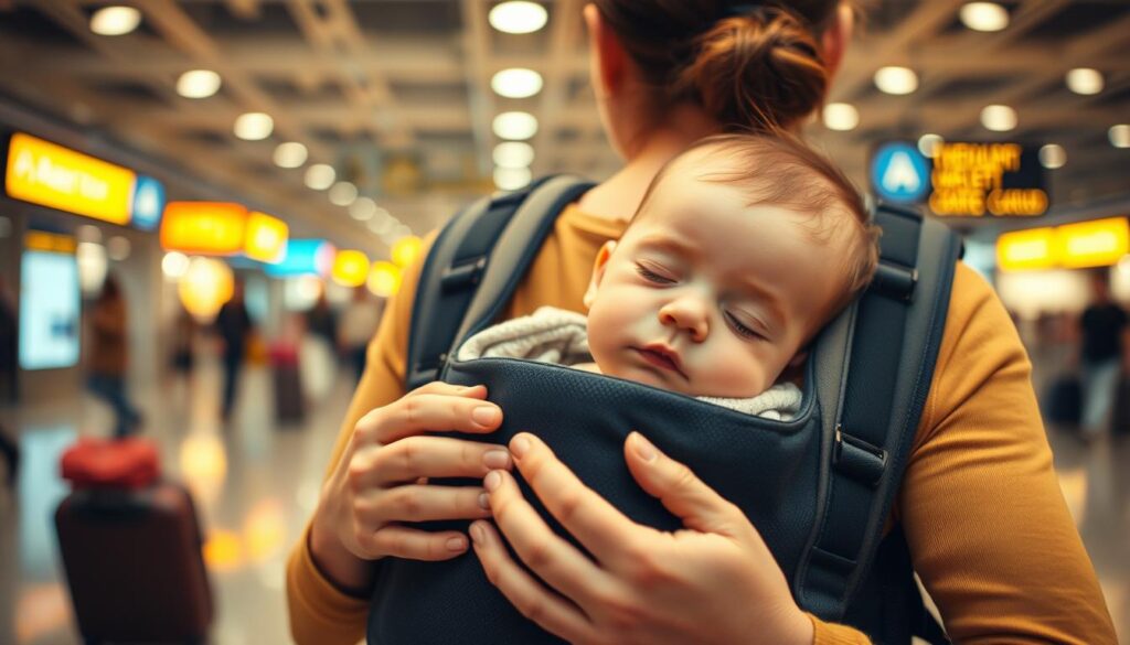 baby travel post-flight
