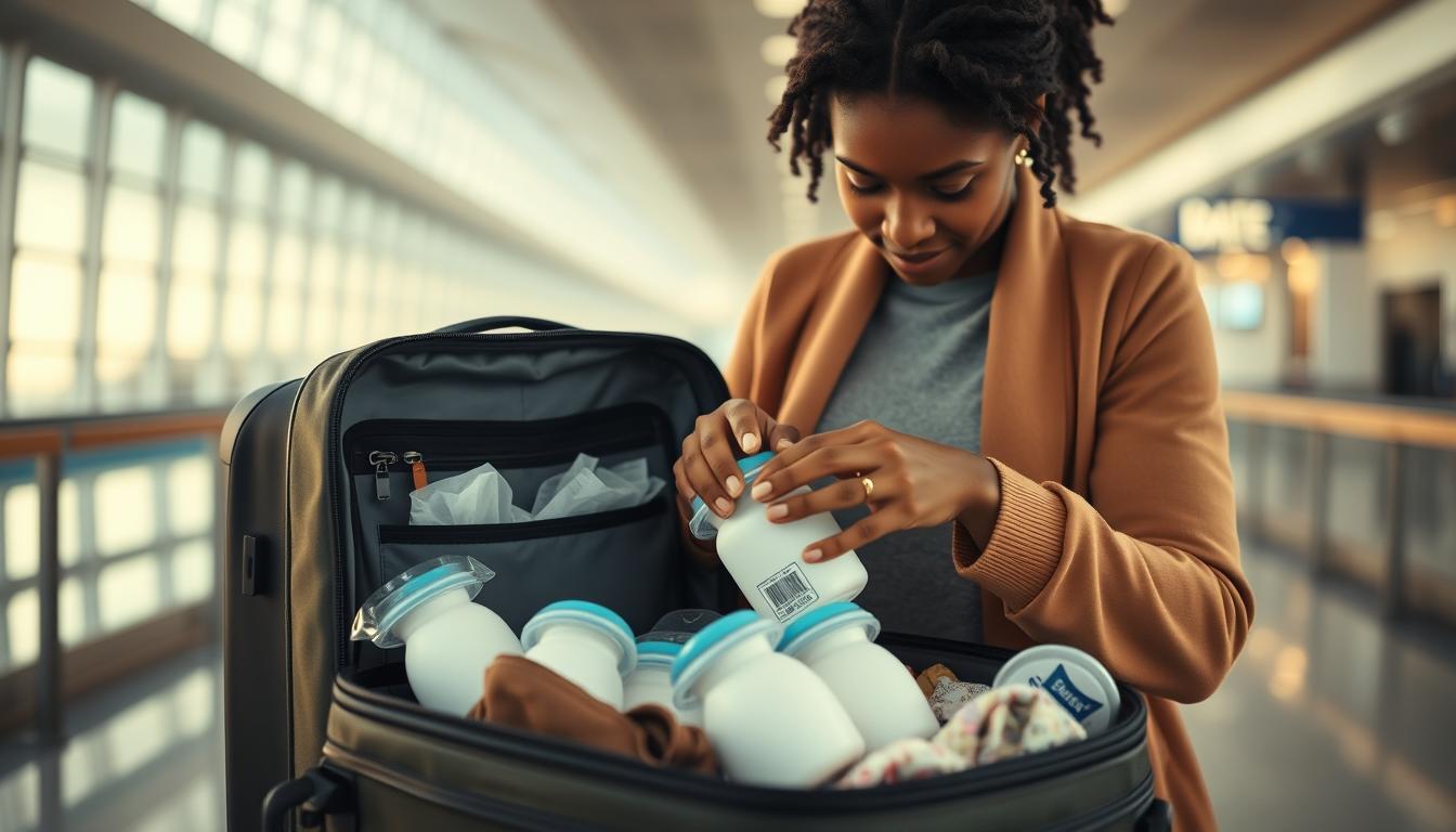 breast milk in carry-on