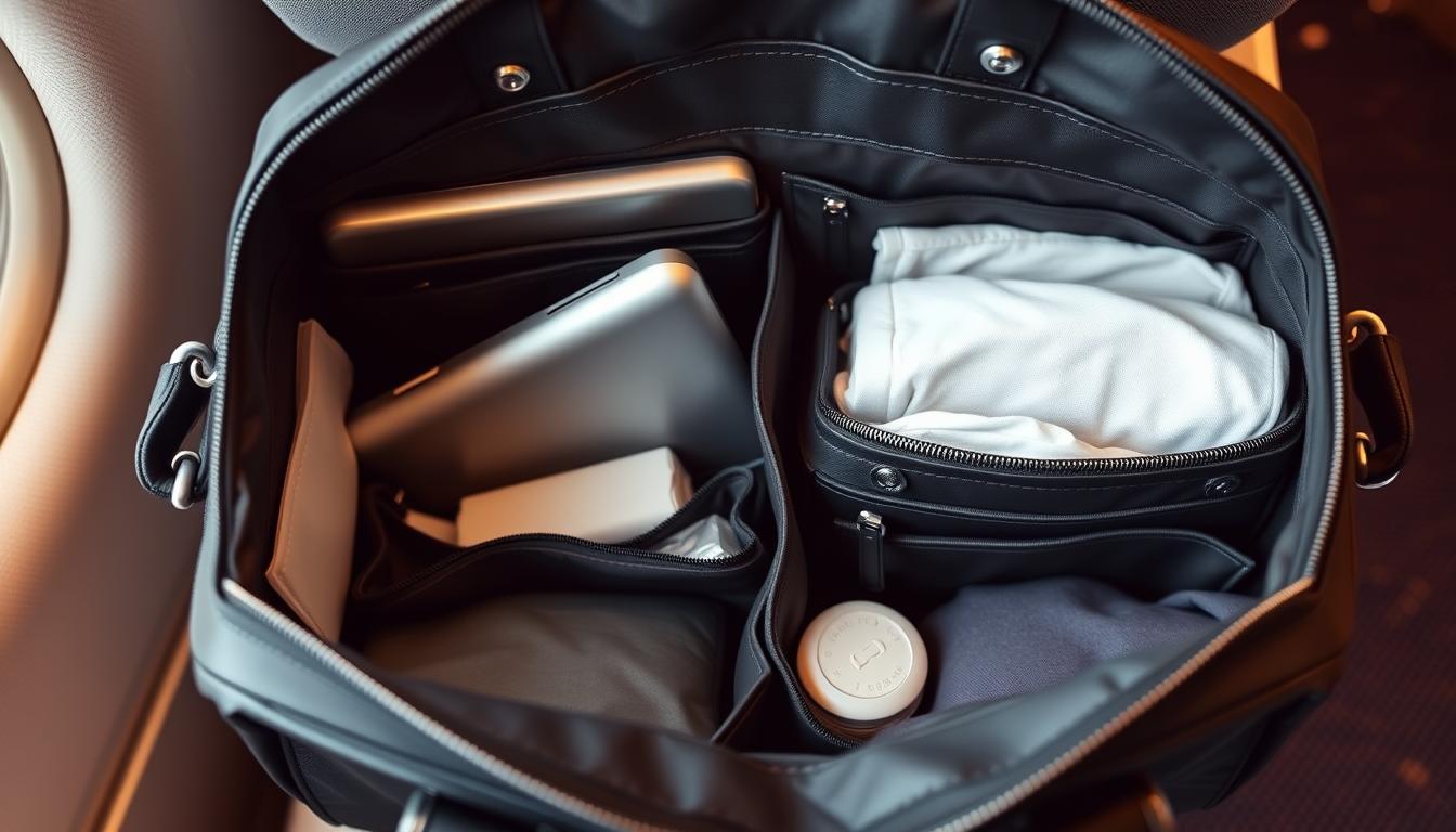 carry-on bag for single mothers with baby on short flights