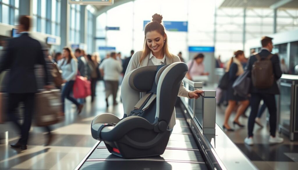 gate checking car seat