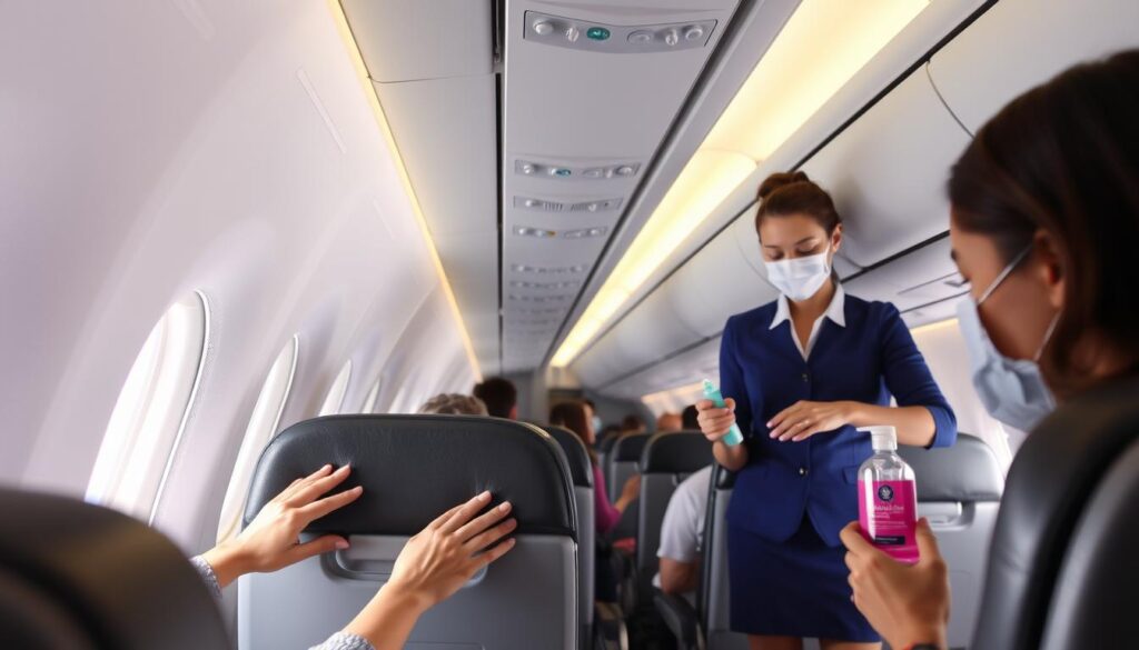 hygiene on flights
