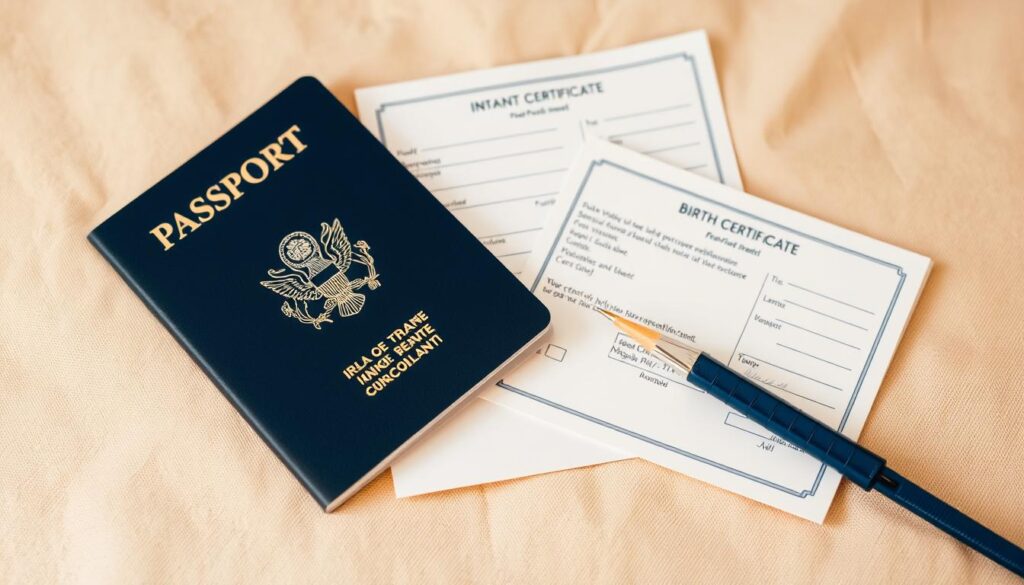infant travel documents