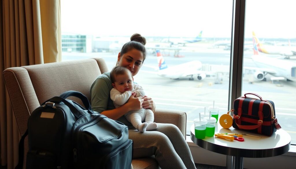 layover tips for moms