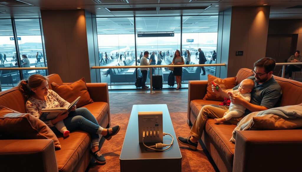 layover tips for parents