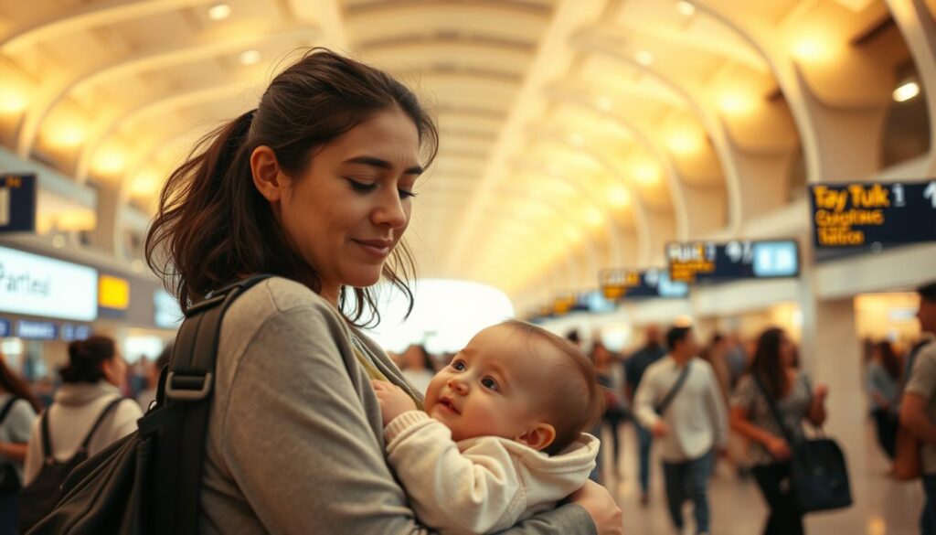 layover tips for parents