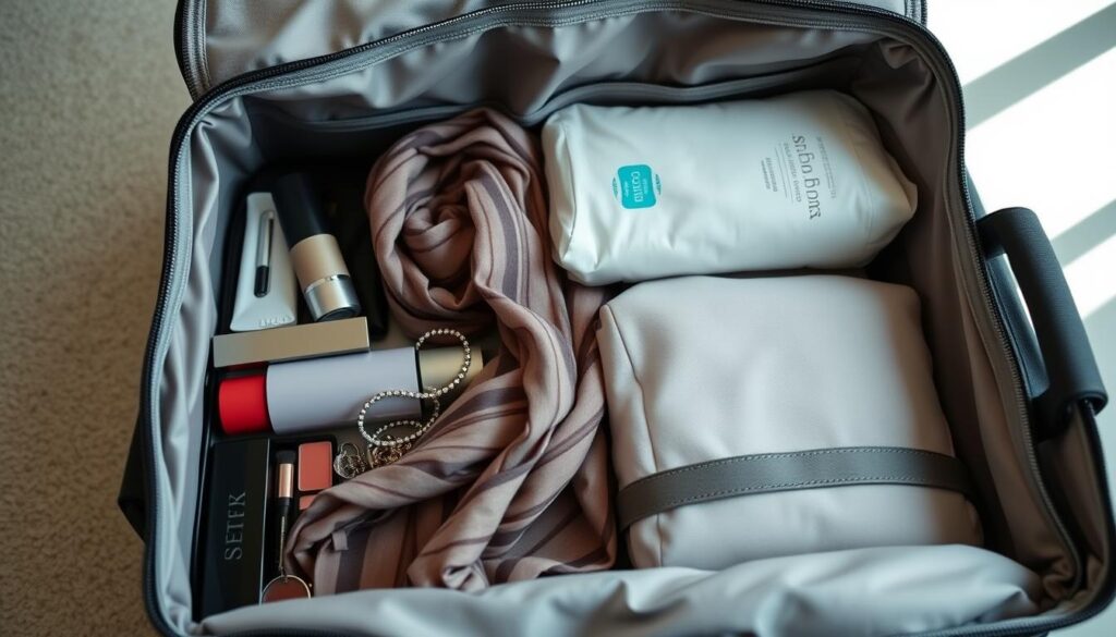maximizing luggage space