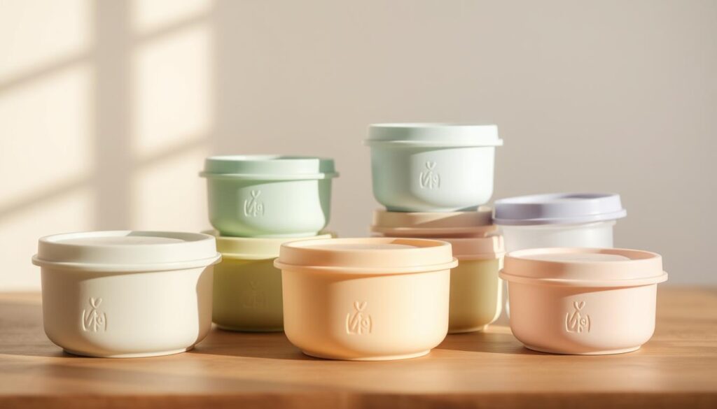 reusable baby food containers