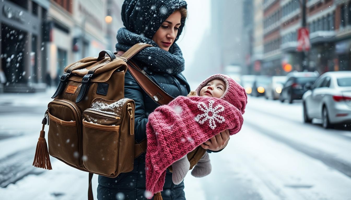 snowstorm travel carry-on