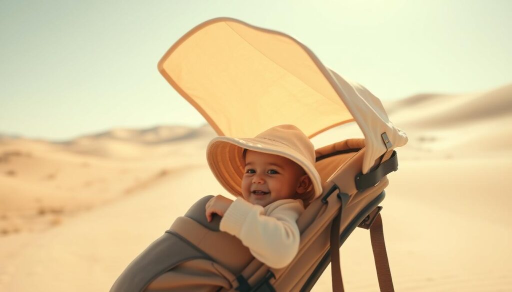 sun protection for babies during travel