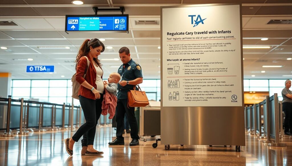 TSA guidelines for baby travel