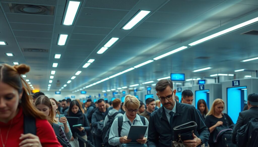 airport security navigation