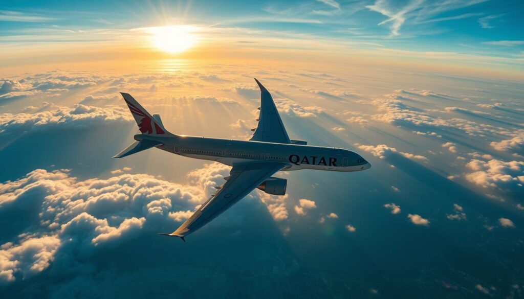 Auckland-Doha Qatar Airways