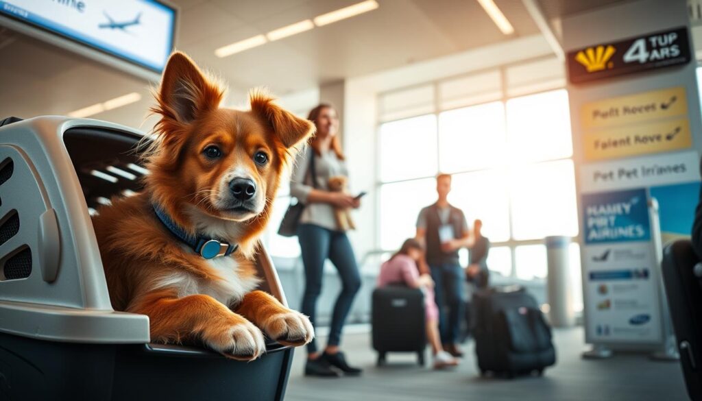 companhias aéreas para pets