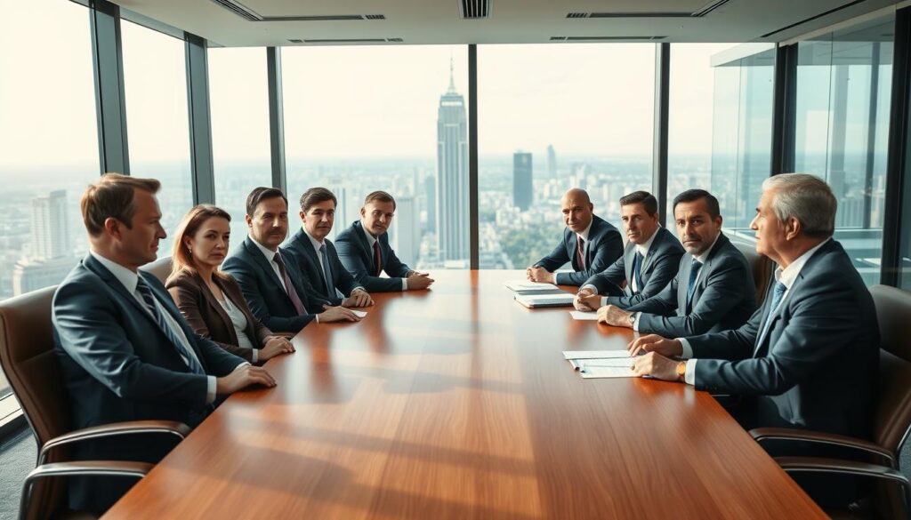 executivos de alto escalão executivos de alto escalão