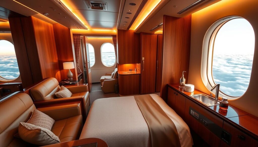 suítes privativas Emirates