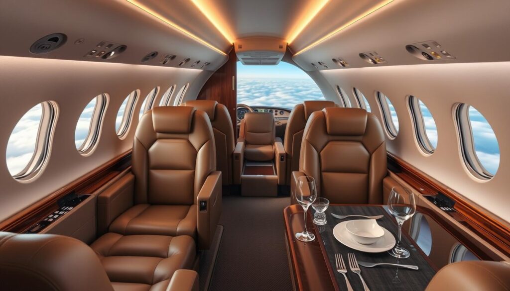 viagens aéreas de luxo