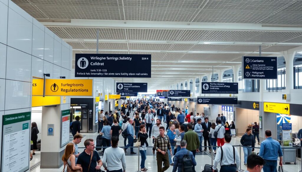 regulamentações aeroportuárias