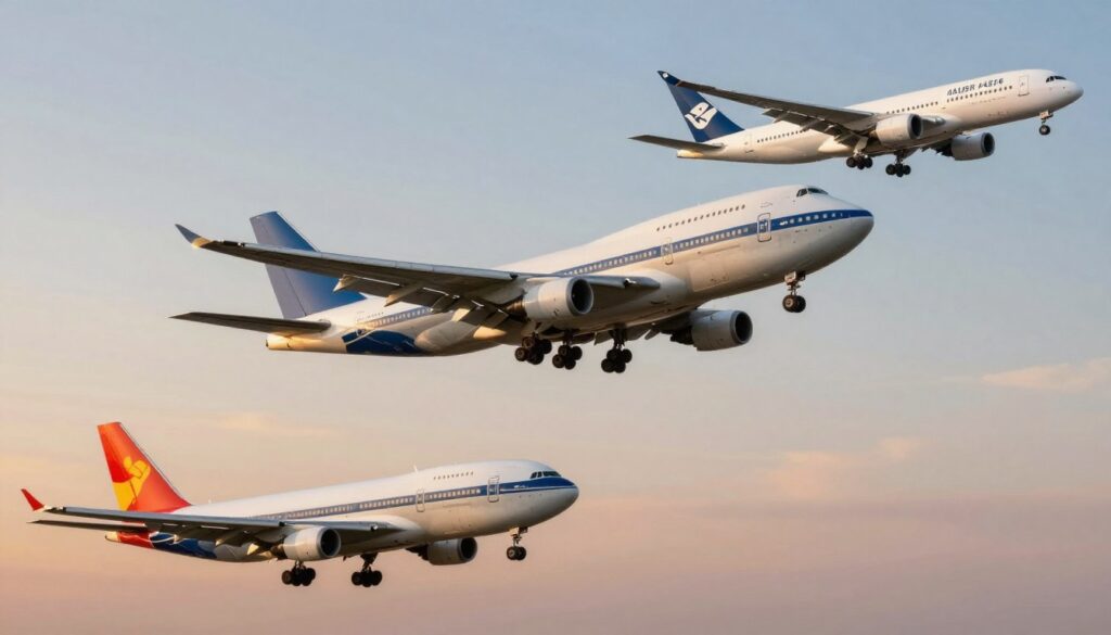 Evolução dos Voos de Longa Distância