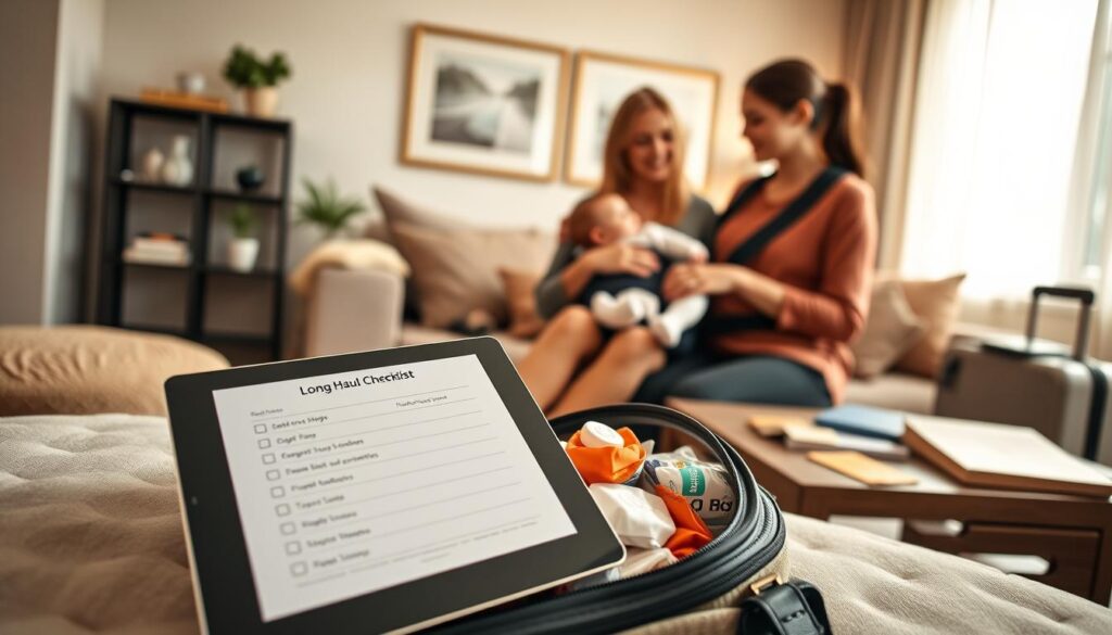 planejamento de viagem com bebês