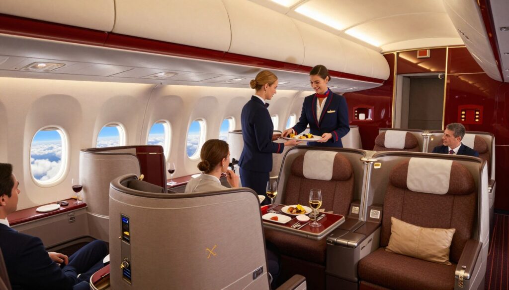 Emirates Airlines luxo nas alturas