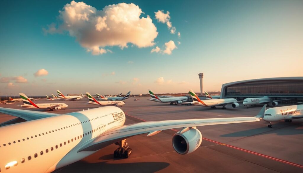 Frota da Emirates Airlines