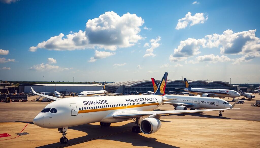 Frota da Singapore Airlines