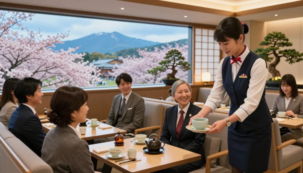 Japan Airlines hospitalidade japonesa Japan Airlines hospitalidade japonesa