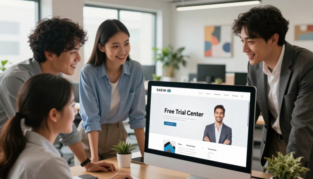 acessar Free Trial Center