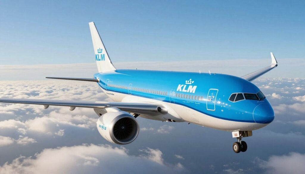 frota moderna da KLM