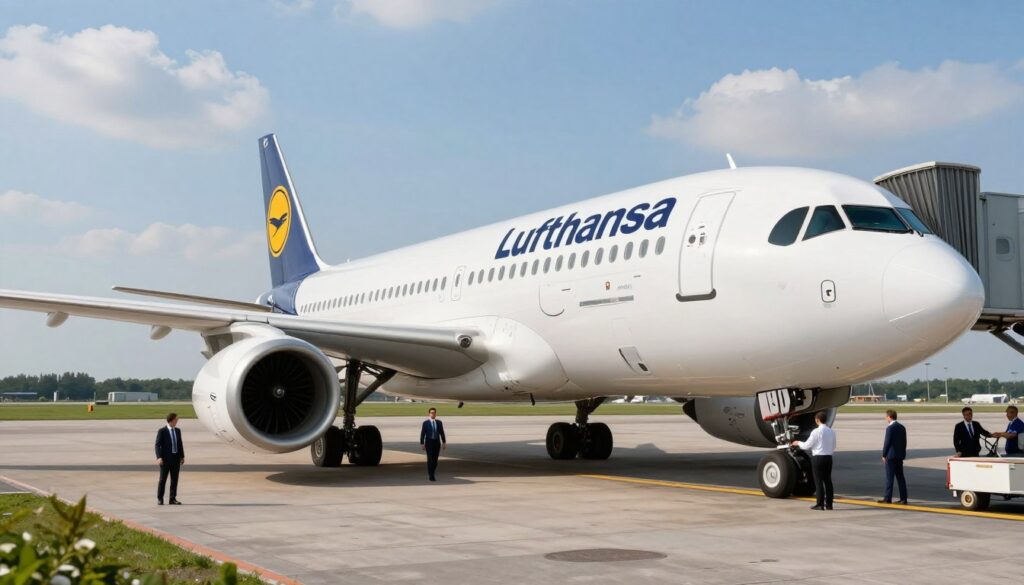 frota sustentável Lufthansa