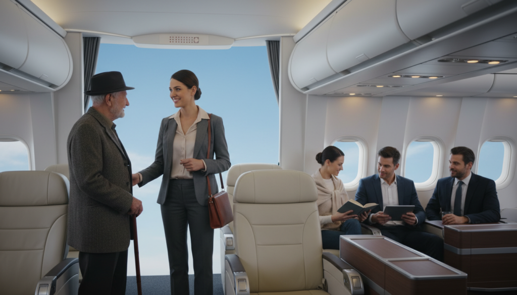 Etiqueta no avião e comportamento a bordo Etiqueta no avião e comportamento a bordo