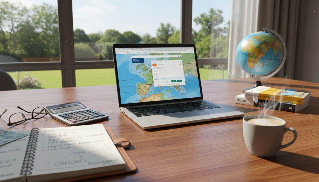 Planejamento de viagem e orçamento de viagem Planejamento de viagem e orçamento de viagem