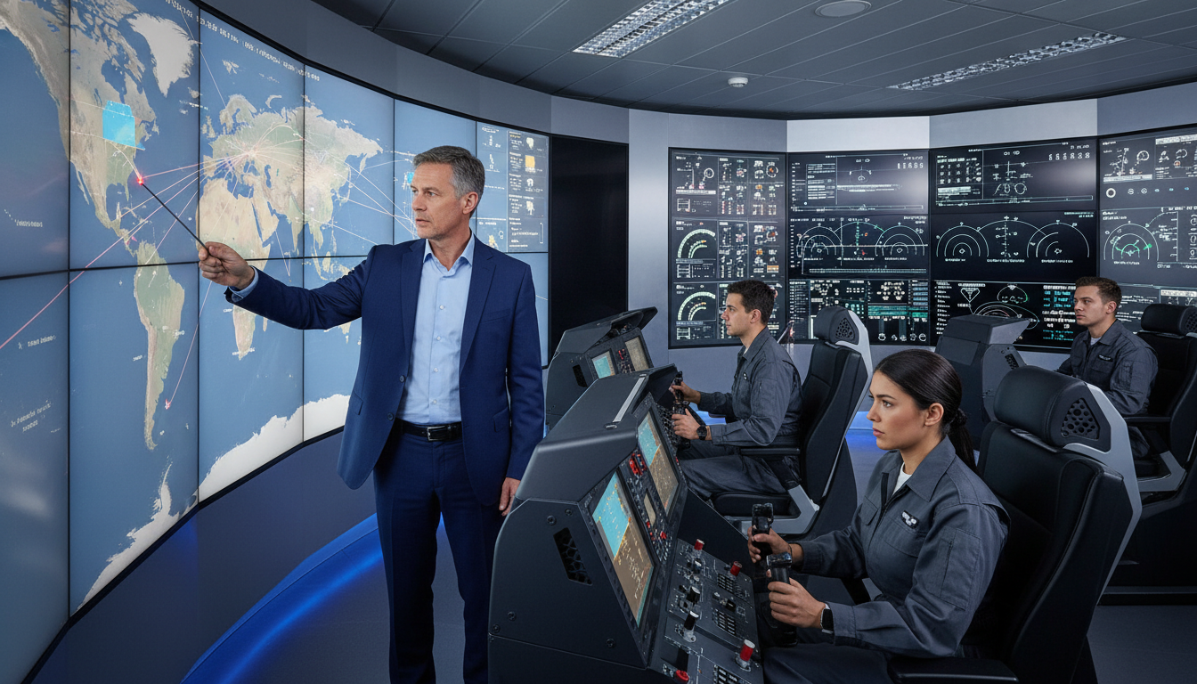treinamento de pilotos