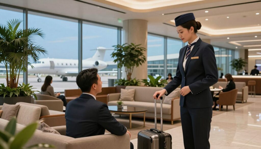 serviço “concierge” em aeroportos de luxo serviço “concierge” em aeroportos de luxo
