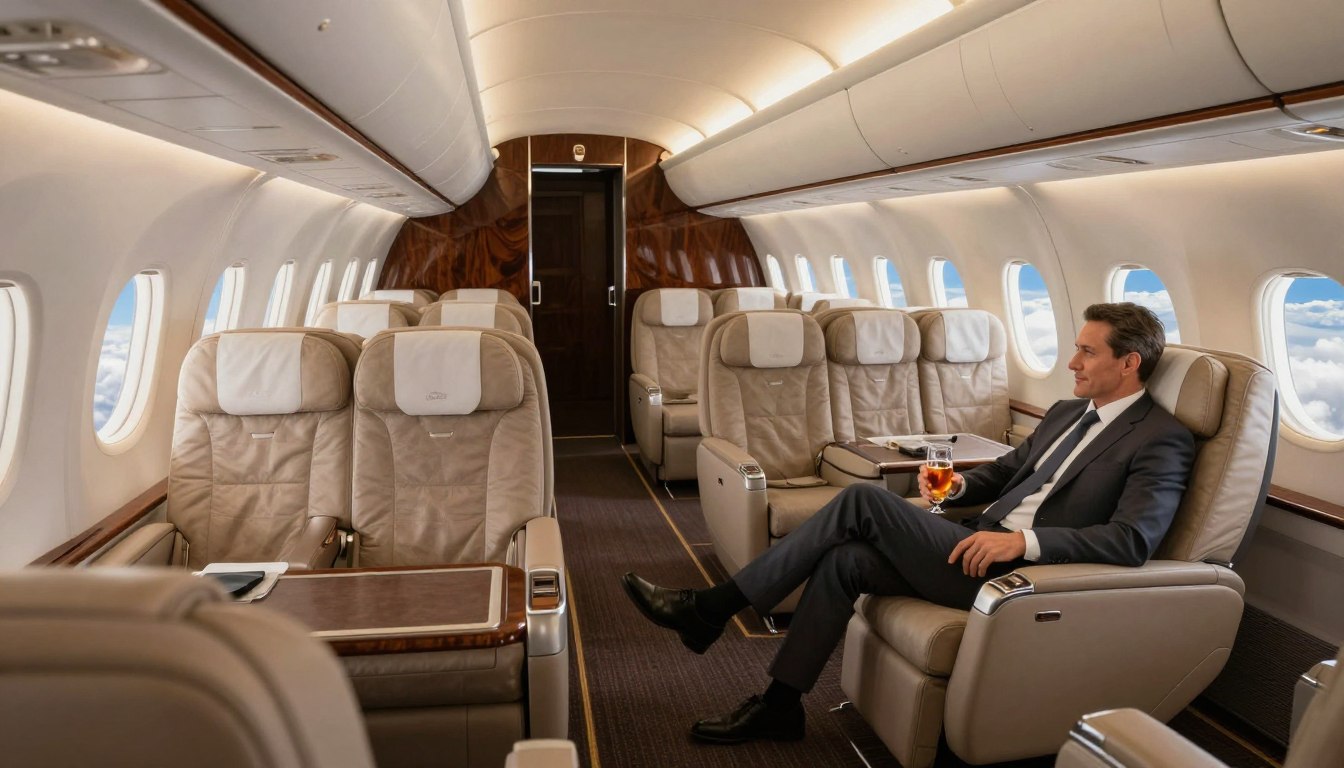 Viajar de Classe Executiva