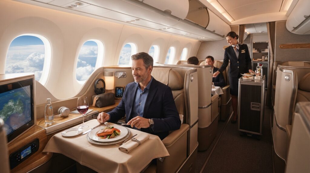 viagem em First Class viagem em First Class
